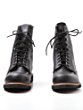 Image of the Red Wing 9214 Heritage 200 Series 8-Inch Moc Toe Boot Black (11d)