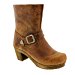 Image of the Sanita Women's Wood Allen Square Boot, Cognac, 39 EU/8-8.5 M US