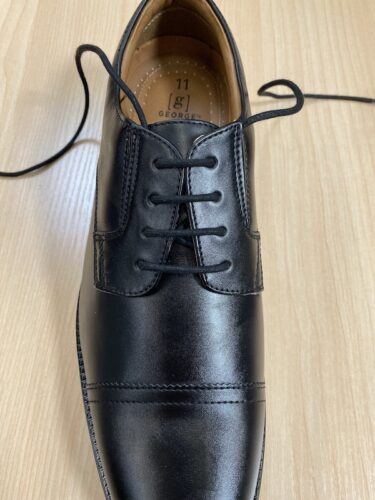 Bar Lacing Completed, How To Lace Dress Shoes