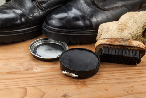 Opening a Can of Shoe Polish